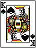 King of Spades  Tarot Card