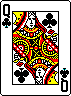 Queen of Clubs  Tarot Card