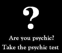 Psychic Test - Develop Powers
